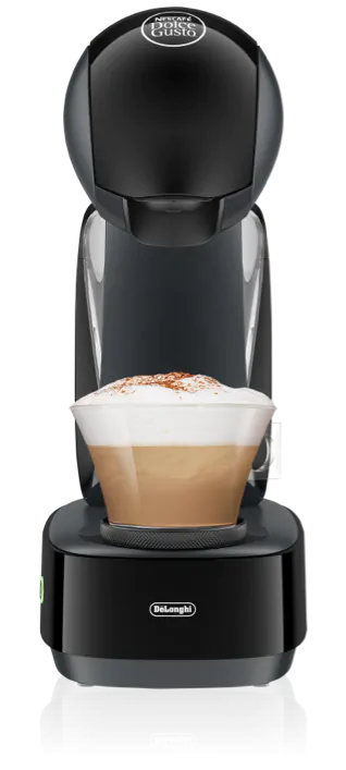 Nescafé Dolce Gusto kohvimasin ja värskelt valmistatud cappuccino